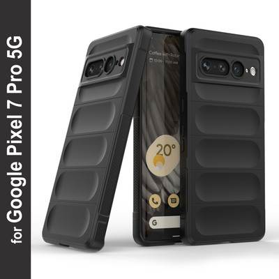 GLOBAL NOMAD Back Cover for Google Pixel 7 Pro(Black, Grip Case, Silicon, Pack of: 1)