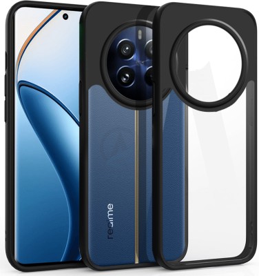 AESTMO Back Cover for Realme 12 Pro 5G, Realme 12 Pro Plus 5G, Realme P1 Pro 5G(Black, Dual Protection, Pack of: 1)
