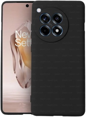 SNAPCOVR Back Cover for OnePlus 12R 5G, OnePlus 12R(Black, Grip Case, Pack of: 1)