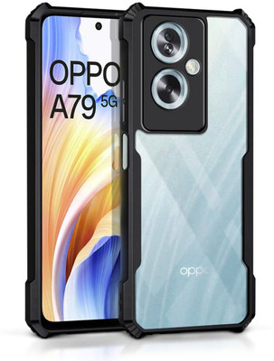 INSTYLE Back Cover for Oppo A79 5G(Black, Grip Case, Pack of: 1)