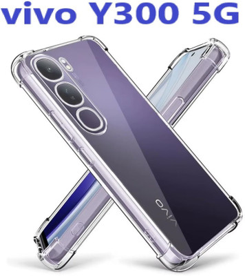 welldesign Back Cover for Vivo Y300 5G(Transparent, Shock Proof, Silicon, Pack of: 1)