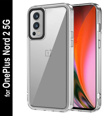 MJENTERPRISE Back Cover for OnePlus Nord 2 5G(Transparent, Grip Case)
