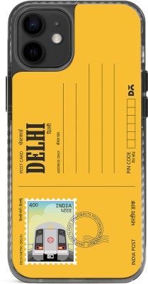 DailyObjects Back Cover for APPLE iPhone 12 Mini(Yellow, Hard Case, Pack of: 1)