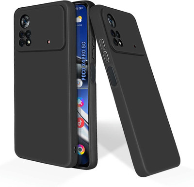 FeelWhiz Bumper Case for Poco X4 Pro 5G(Black)
