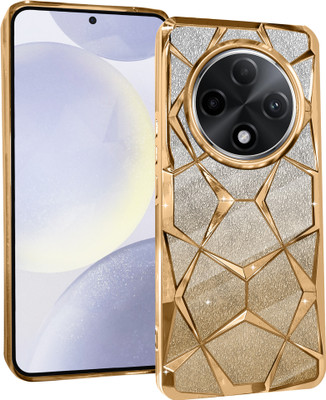 gadvik Back Cover for Oppo F27 Pro Plus 5G(Gold, Shock Proof, Pack of: 1)