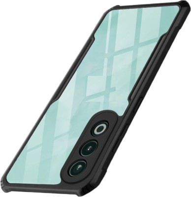 NIKICOVER Back Cover for OPPO K12X 5G-b99(Black, Shock Proof)