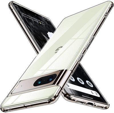 ChutPutMart Back Cover for Ultra Clear Soft Case Google Pixel 7(Transparent, Camera Bump Protector, Silicon, Pack of: 1)