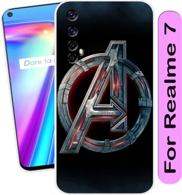 Cooldone Back Cover for Realme 7(Transparent, Flexible, Silicon, Pack of: 1)