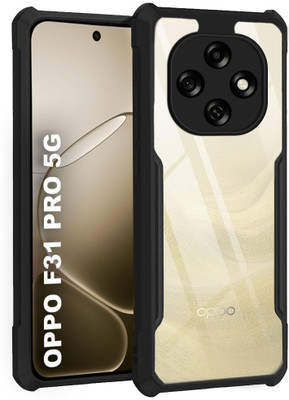 Aaralhub Back Cover for OPPO F31 Pro 5G(Black, Shock Proof, Pack of: 1)