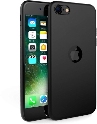 Vllmbr mobilecover Back Cover for Apple iPhone SE 2020 silicon black Rubber TPU(Black, Grip Case, Pack of: 1)