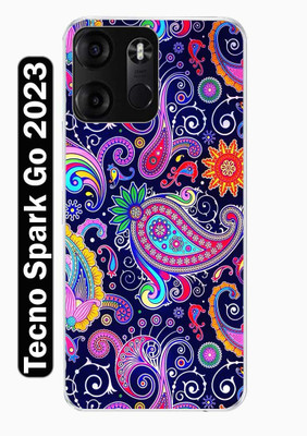 zevoko Back Cover for Tecno Spark Go 2023(Multicolor, Dual Protection, Silicon, Pack of: 1)