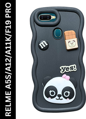Hive Back Cover for Oppo A5S, Oppo A11K, Oppo A12, OPPO F9 Pro(Black, Grip Case, Silicon, Pack of: 1)