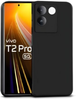 Mobtech Back Cover for Vivo T2 Pro 5G, IQOO Z7 Pro 5G(Black, Grip Case, Pack of: 1)