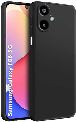 zaperhub Back Cover for Samsung Galaxy M06 5G(Black, Silicon)