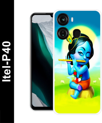 SARTOOLIYA Back Cover for Itel P40(Multicolor, Flexible, Silicon, Pack of: 1)