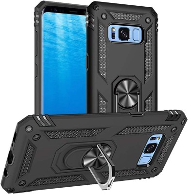 Elica Back Cover for Samsung Galaxy S8(Black, Shock Proof, Pack of: 1)