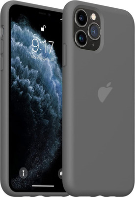 capo Back Cover for Apple iPhone 11 Pro(Grey, Flexible, Silicon, Pack of: 1)