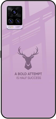 Hocopoco Back Cover for Vivo V20(Purple, Grip Case, Pack of: 1)