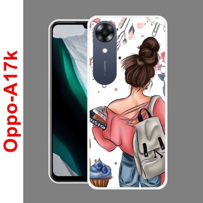 Yuphoria Back Cover for Oppo A17K(Multicolor, Silicon)