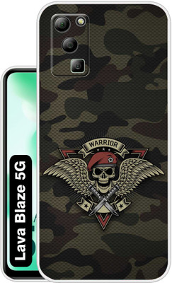 Flipkart SmartBuy Back Cover for Lava Blaze 5G(Multicolor, Dual Protection, Silicon, Pack of: 1)