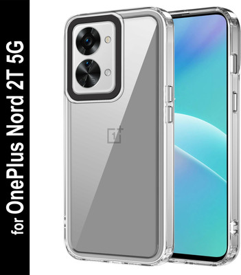 Zapcase Back Cover for OnePlus Nord 2T 5G(Transparent, Grip Case, Pack of: 1)