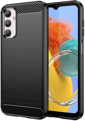 S-Softline Back Cover for Samsung Galaxy A34 5G, Protective Shockproof Plain Silicon(Black, Pack of: 1)