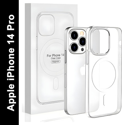 Chic Vibe Back Cover for Apple iPhone 14 pro(Transparent, Dual Protection, Pack of: 1)