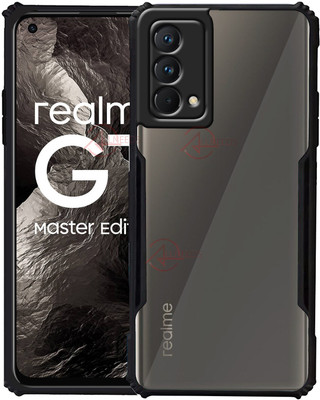 ALLNEEDS Back Cover for Realme GT Master Edition 5G(Black, Transparent, Matte Finish, Pack of: 1)