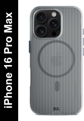 DailyObjects Back Cover for iPhone 16 Pro Max(White, Matte Finish, Pack of: 1)