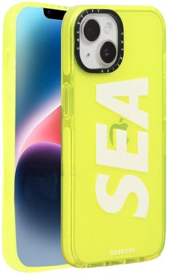 Loopee Back Cover for SEA Edition Translucent Case Iphone 14 Plus(Yellow, Shock Proof, Pack of: 1)