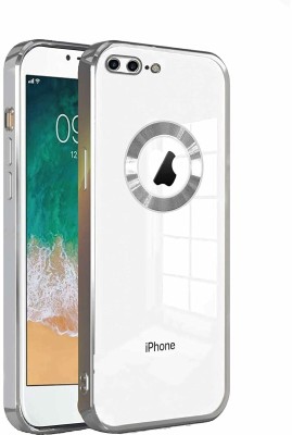 Bonqo Back Cover for Apple iPhone 7 Plus(Silver, Dual Protection, Silicon, Pack of: 1)