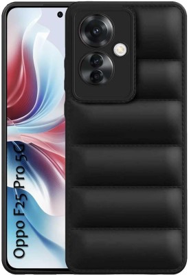 mCase Back Cover for Oppo F25 Pro 5G(Black, Shock Proof, Silicon, Pack of: 1)