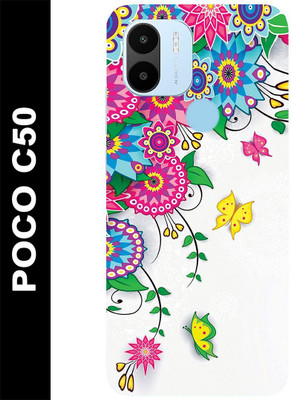 My Swag Back Cover for Poco C50(Multicolor, Hard Case, Pack of: 1)