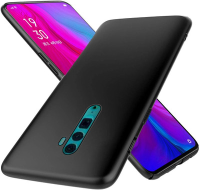 vizo Back Cover for Oppo Reno 10x Zoom(Black, Shock Proof, Silicon, Pack of: 1)