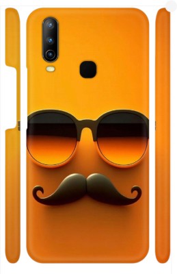 KCS Back Cover for Kiannacraft Samsung Mobile for VIVO Y17 Back Cover Hard Case Multi Colour(Yellow, Orange, Black)