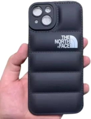 SharmaSoft Back Cover for The North Face Puffer Edition Silicone Case for iPhone Series Apple iPhone 13 / 14(Black, Puffer, Silicon, Pack of: 1)