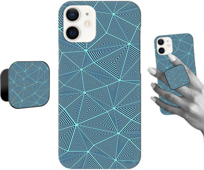 iCopertina Back Cover for Apple iPhone 12 Mini(Blue, Cases with Holder, Pack of: 2)