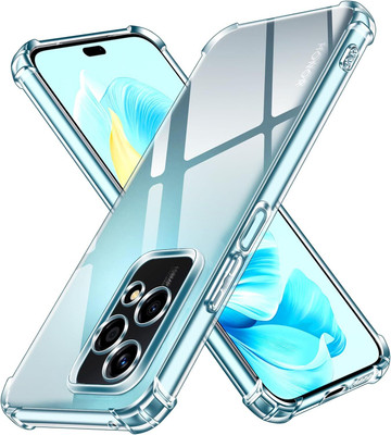 CLOVYR Back Cover for Honor 200 Lite 5G Bumper Silicon Transparent Case(Transparent, Shock Proof, Silicon, Pack of: 1)