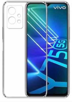 Monogamy Back Cover for vivo T1 5G, vivo Y75 5G, IQOO Z6 5G, CT(Transparent, Flexible, Pack of: 1)