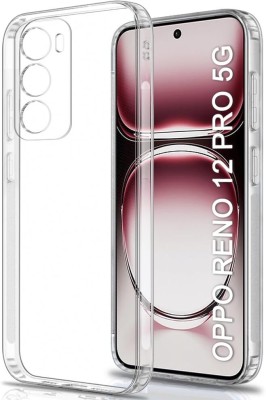 Celltown Back Cover for OPPO Reno 12 Pro 5G-(TP)(Transparent, Camera Bump Protector, Pack of: 1)