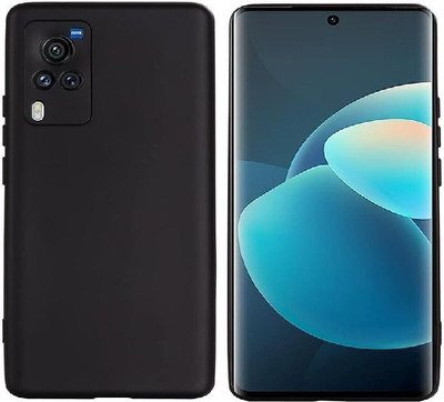 KGL KING Back Cover for vivo X60 Pro+ 5G(Black, Camera Bump Protector, Silicon, Pack of: 1)