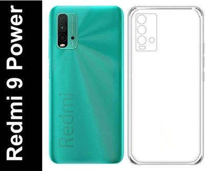 rahul Back Cover for Redmi 9 Power, Mi Redmi 9 Power(Transparent, Grip Case, Silicon, Pack of: 1)