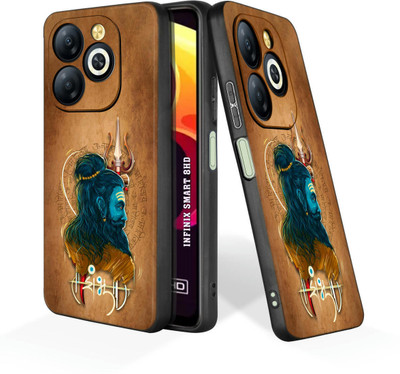 CLASSYPRINT Back Cover for Infinix Smart 8 Hd, Tecno Spark GO 2024, Tecno Spark 20C, Tecno Pop 8(Black)