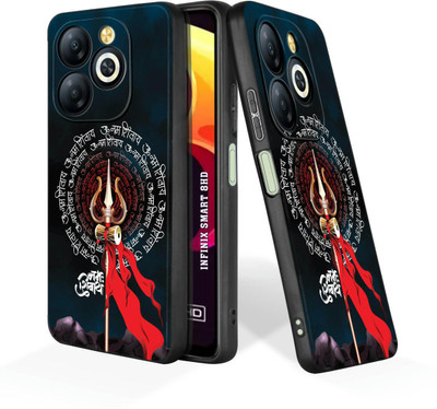 CLASSYPRINT Back Cover for Infinix Smart 8 Hd, Tecno Spark GO 2024, Tecno Spark 20C, Tecno Pop 8(Black)