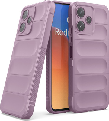 GLOBAL NOMAD Back Cover for Poco M6 Pro 5G(Purple, 3D Case, Silicon, Pack of: 1)