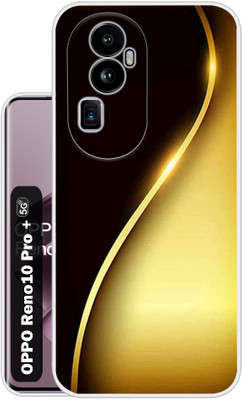 Case Club Back Cover for OPPO Reno 10 Pro Plus 5G, OPPO Reno10 Pro+ 5G(Gold, Grip Case, Silicon, Pack of: 1)