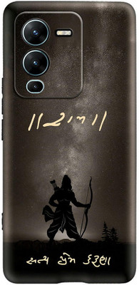 CLASSYPRINT Back Cover for Vivo V25 Pro(Black)