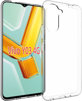 Elica Bumper Case for iQOO Z9 Lite/Vivo T3 Lite 5G/Vivo Y18/Y18e/Y03/Y28s/Y37(Transparent, Shock Proof, Pack of: 1)
