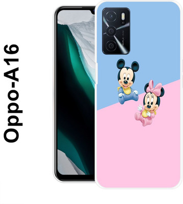 Covertrust Back Cover for OPPO A16(Multicolor, Flexible, Pack of: 1)