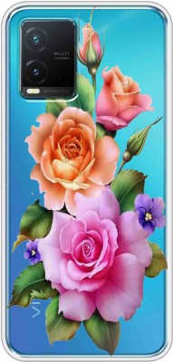 Case Club Back Cover for vivo T1X(Transparent, Grip Case, Silicon, Pack of: 1)